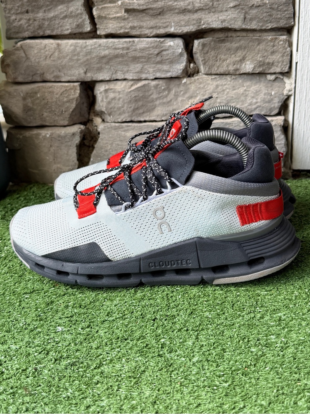 On Running Cloudnova Arctic/Navy Women’s Sneakers